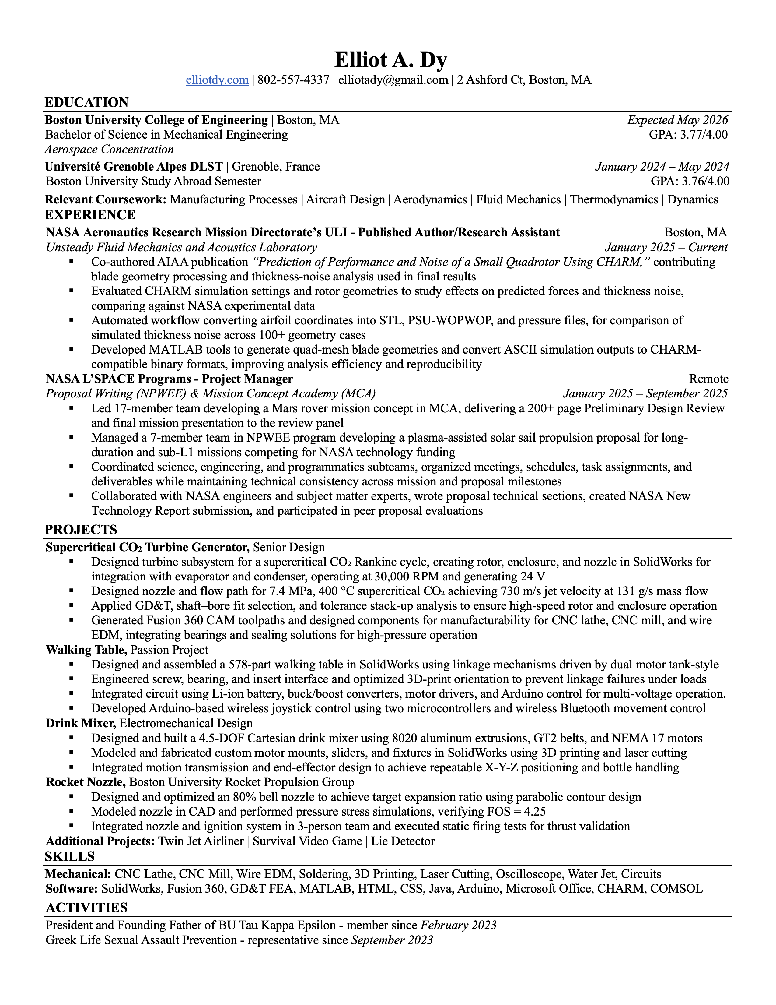 Resume