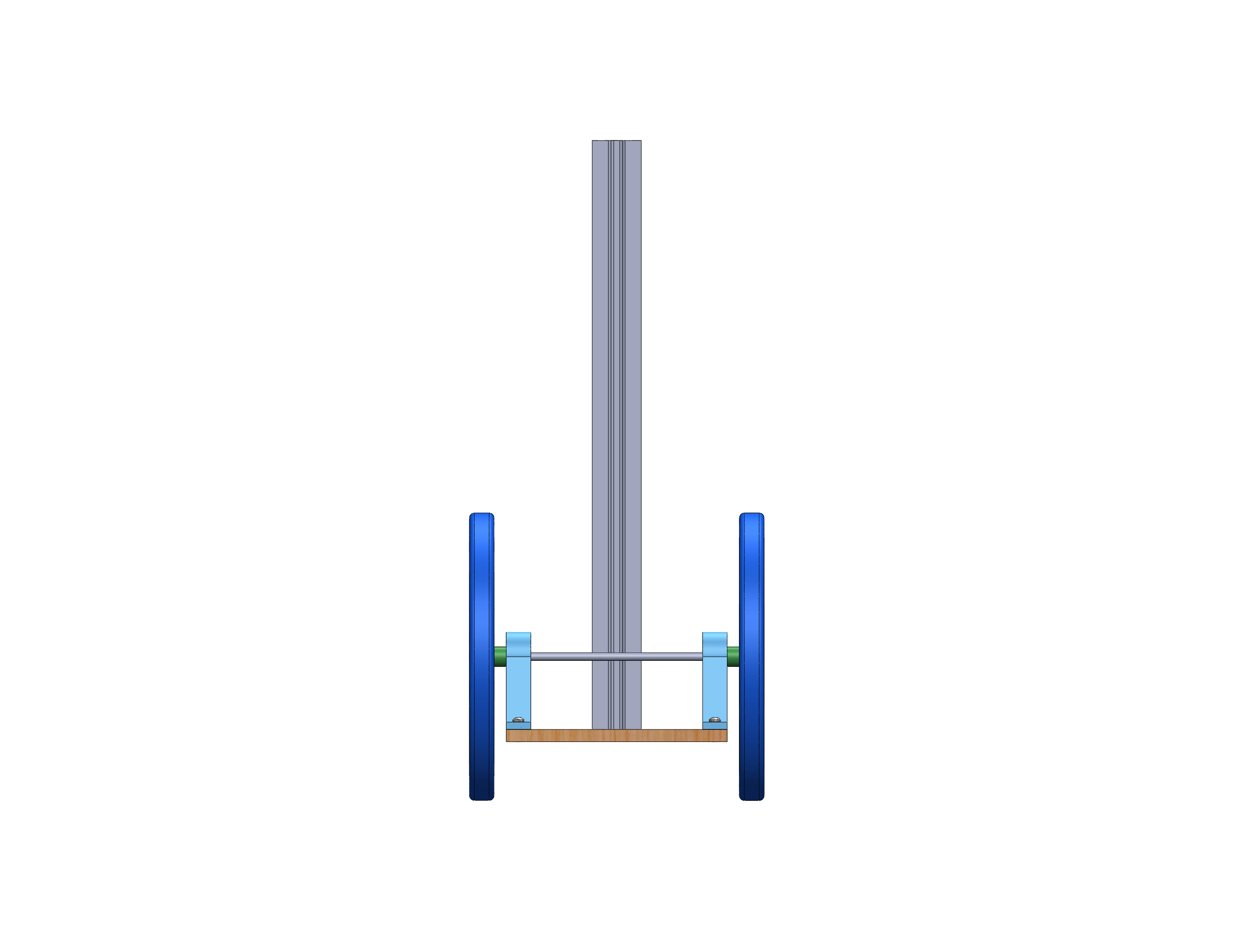 Front CAD view