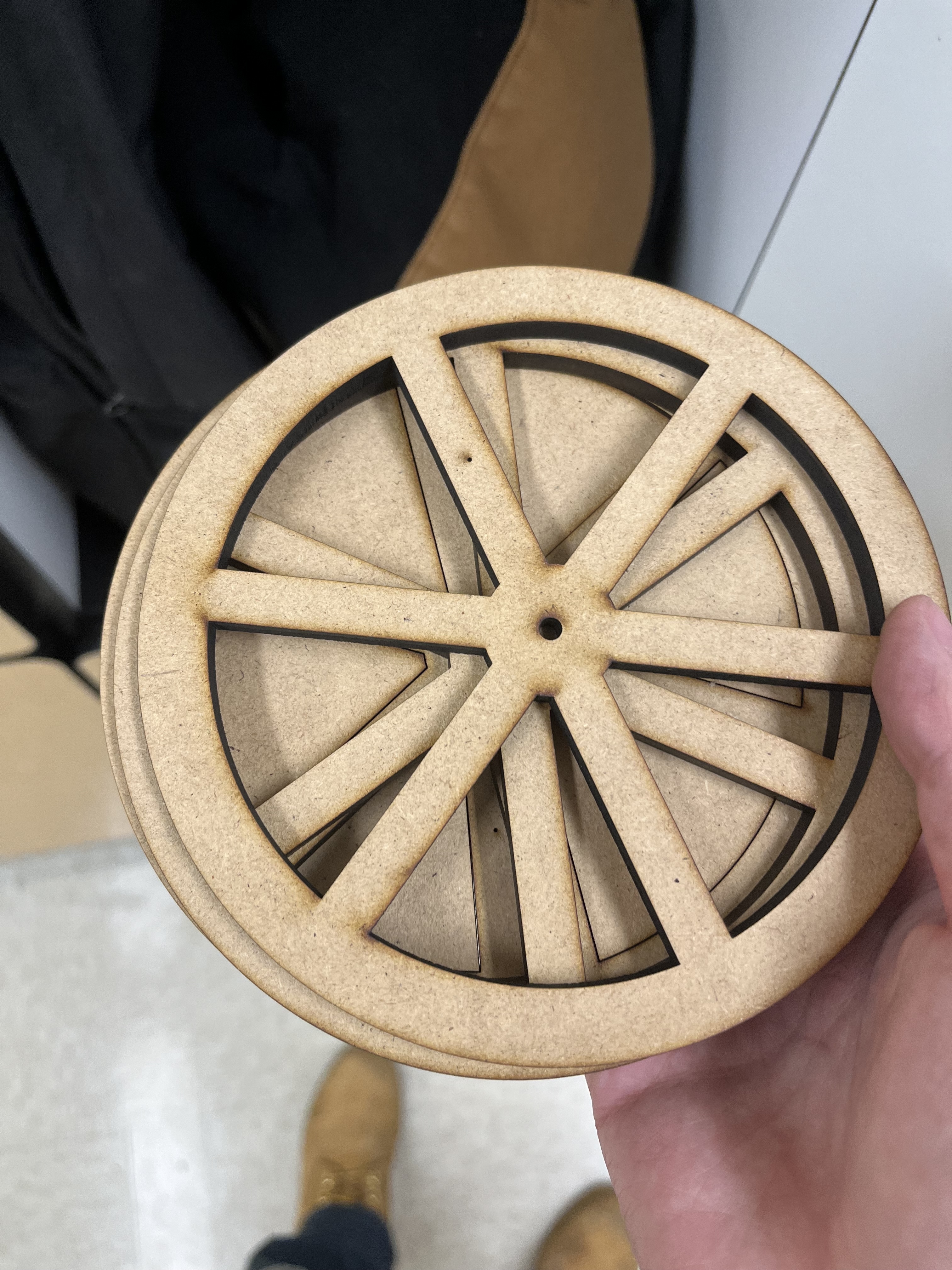 Wheel prototype photo