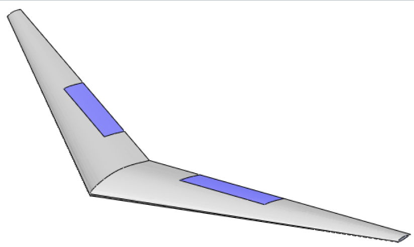 Wing with high-lift geometry