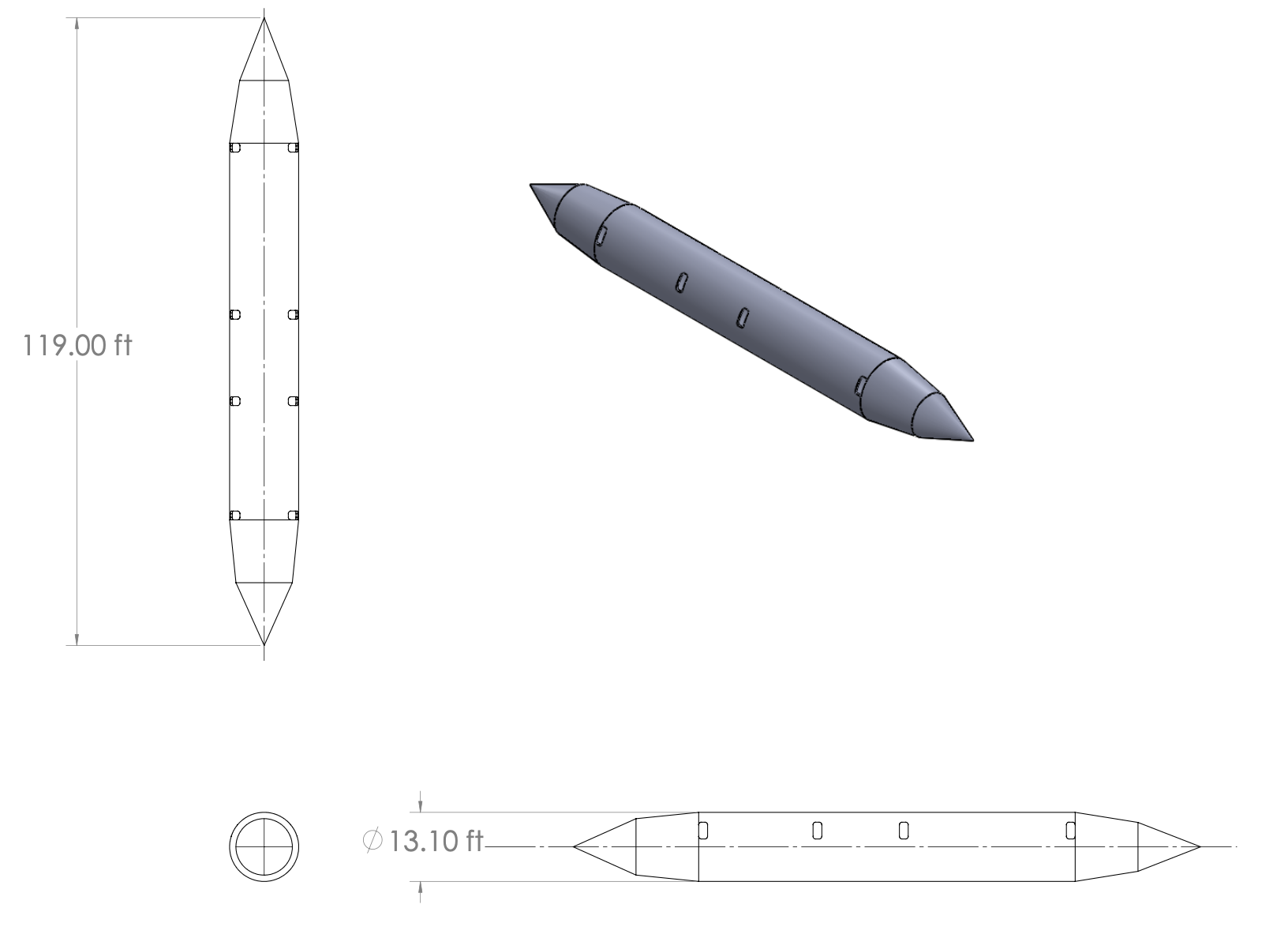 Fuselage drawing