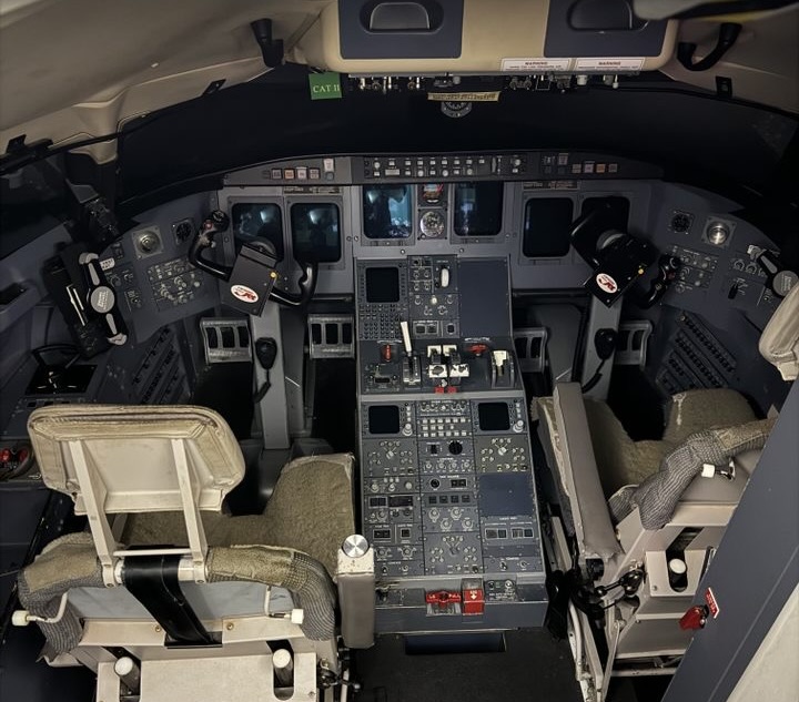 Flight simulator setup