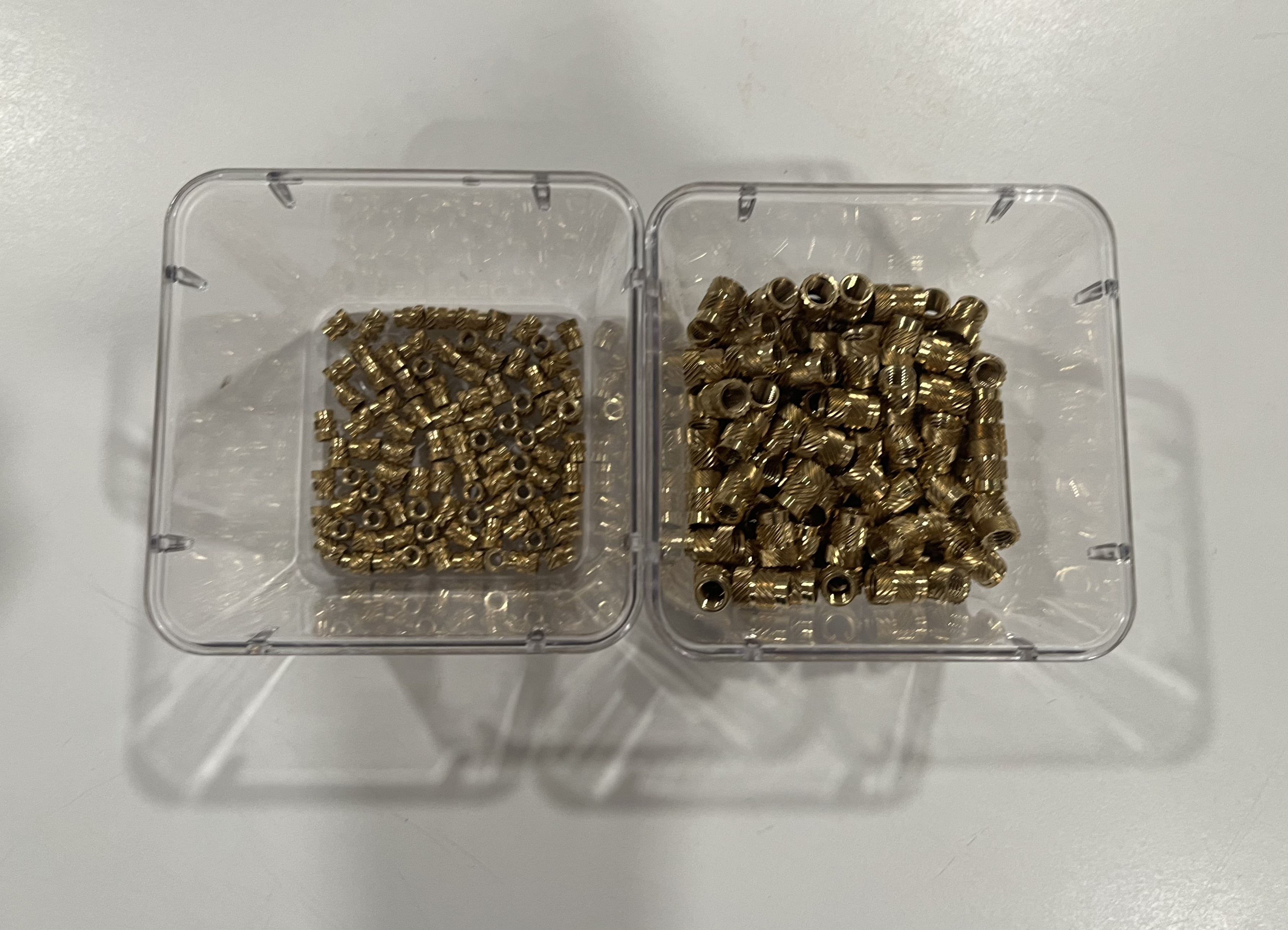 Threaded inserts